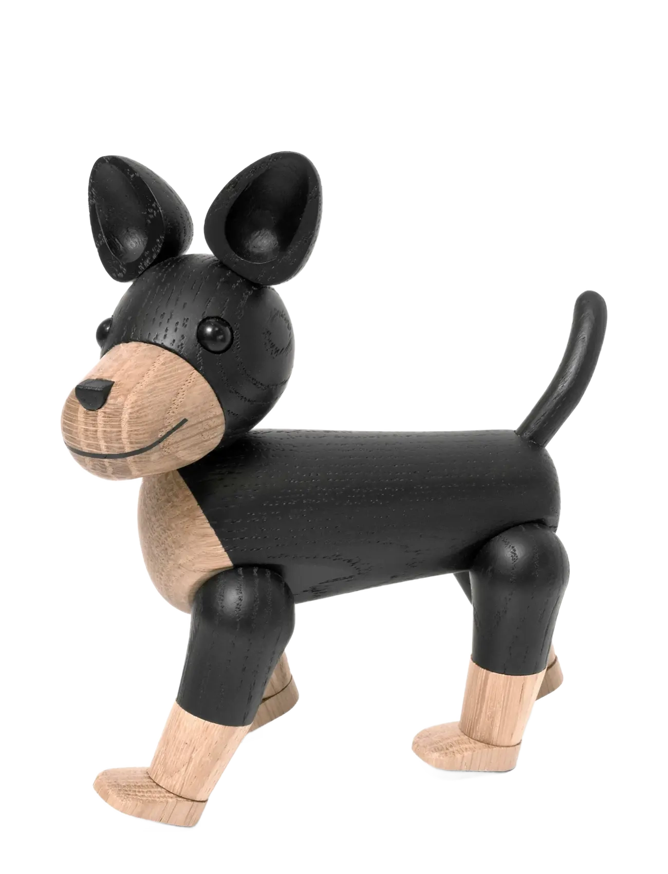 Novoform - Charlie the dog - nach preis einkaufen - black stained and natural - 2
