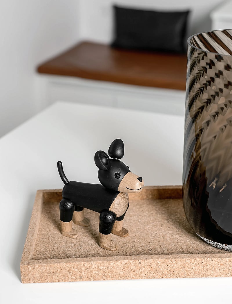 Novoform - Charlie the dog - nach preis einkaufen - black stained and natural - 4