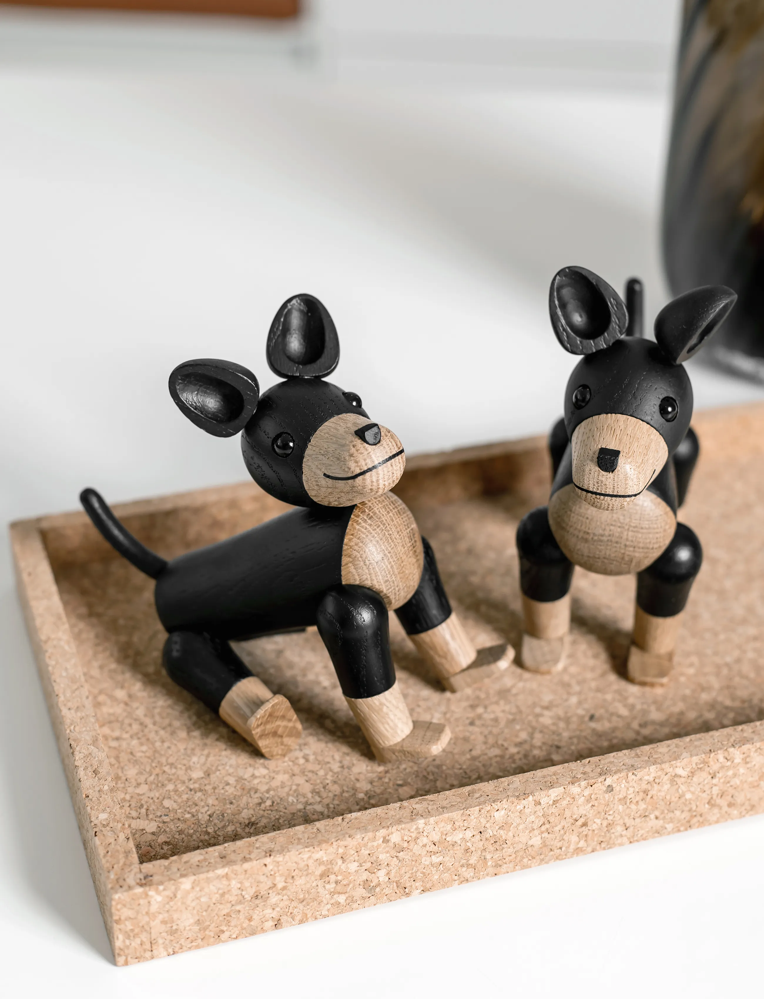 Novoform - Charlie the dog - nach preis einkaufen - black stained and natural - 5