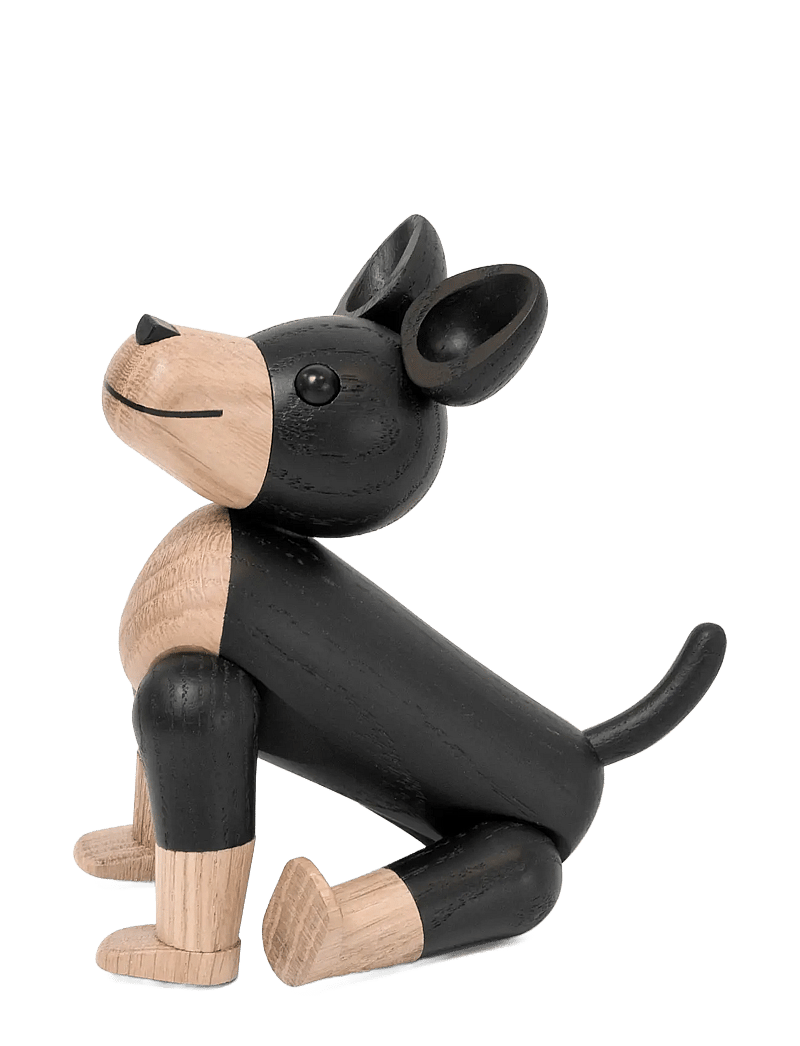 Novoform - Charlie the dog - nach preis einkaufen - black stained and natural - 2