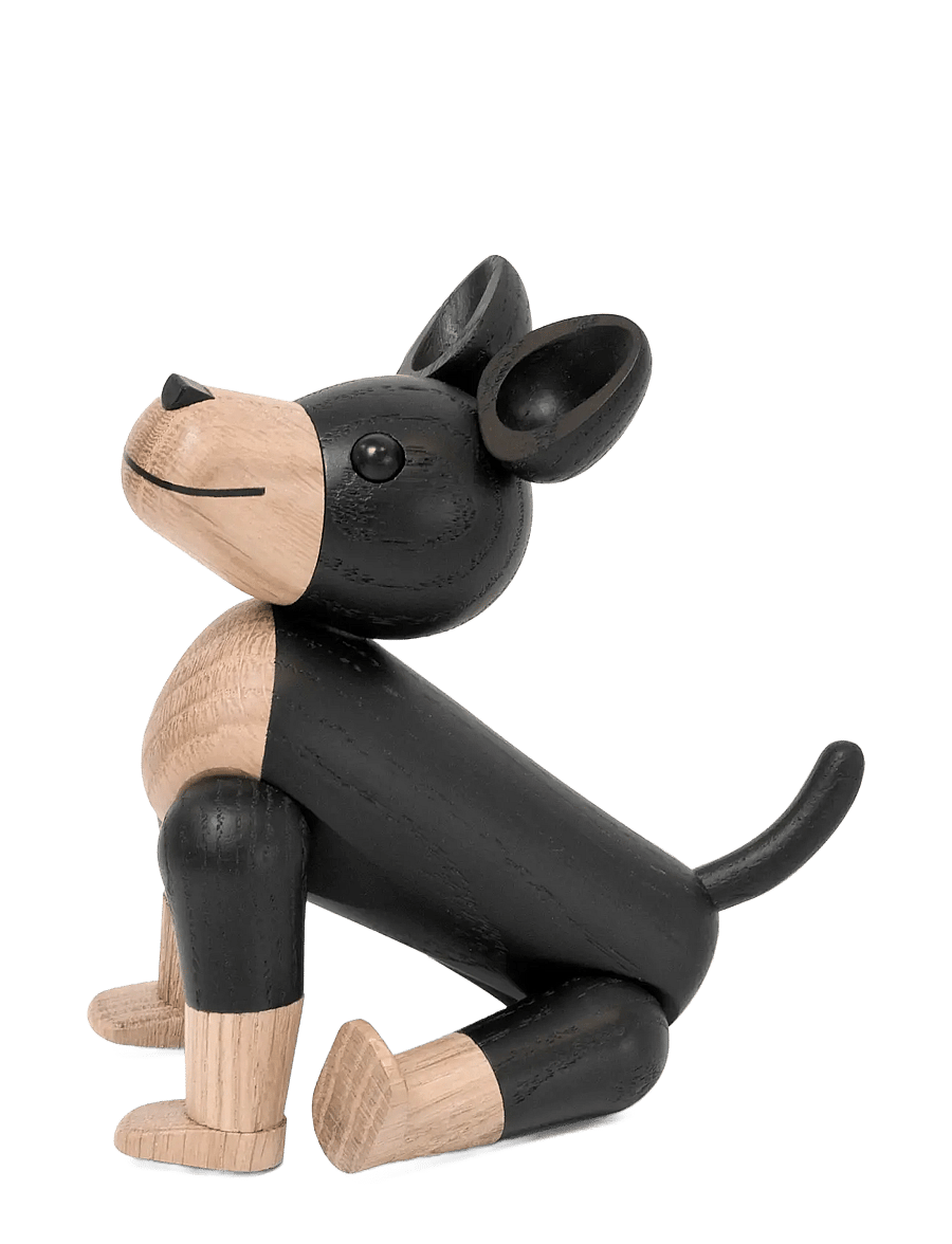 Novoform - Charlie the dog - nach preis einkaufen - black stained and natural - 3
