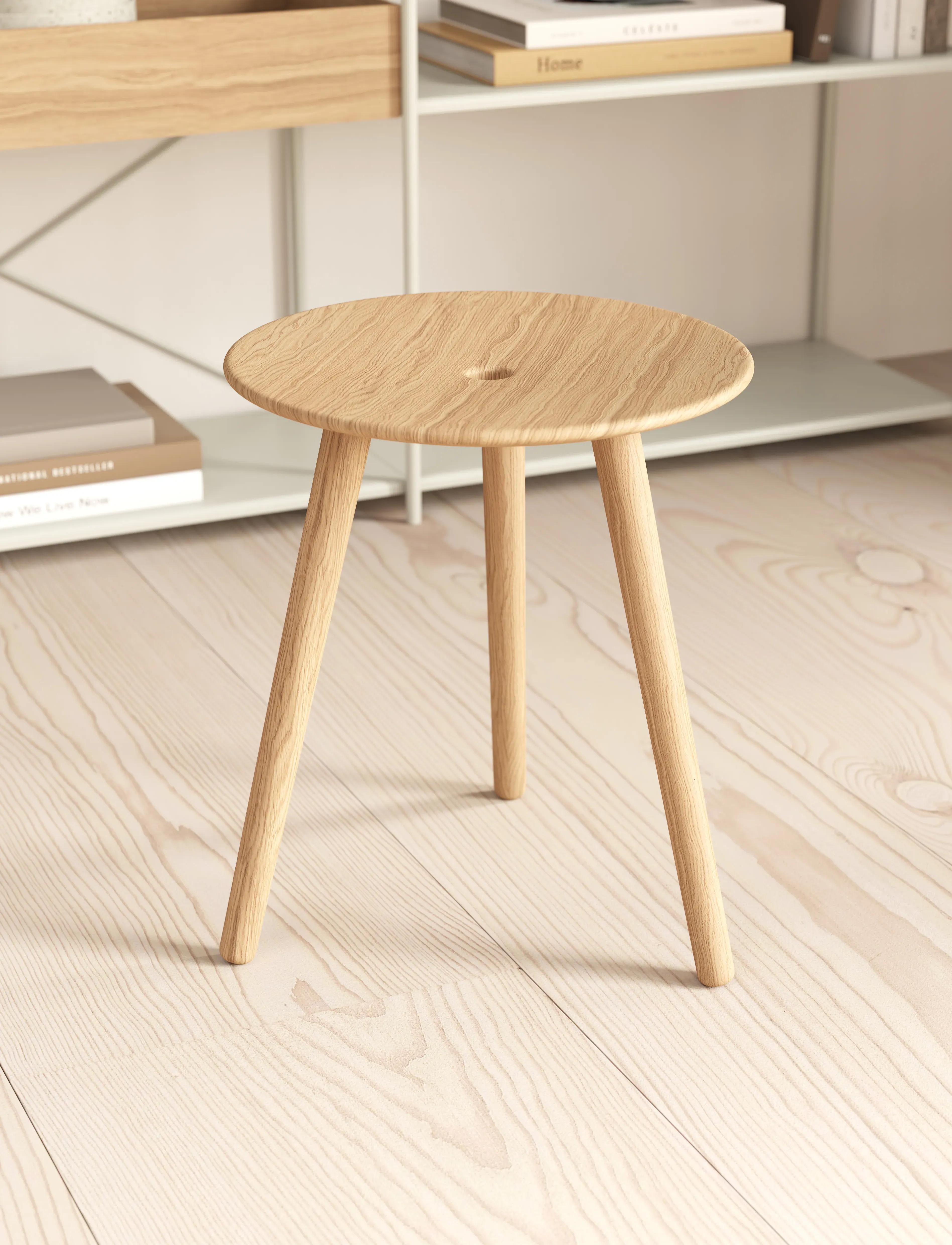 Novoform Divolo Stool, One Size, Chairs & Stools, Beige - Stools Benches, Homeware