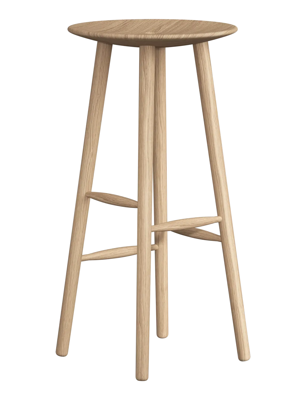 Novoform Divolo Barstool 75Cm, Barstol, Brun, Str: ONE SIZE