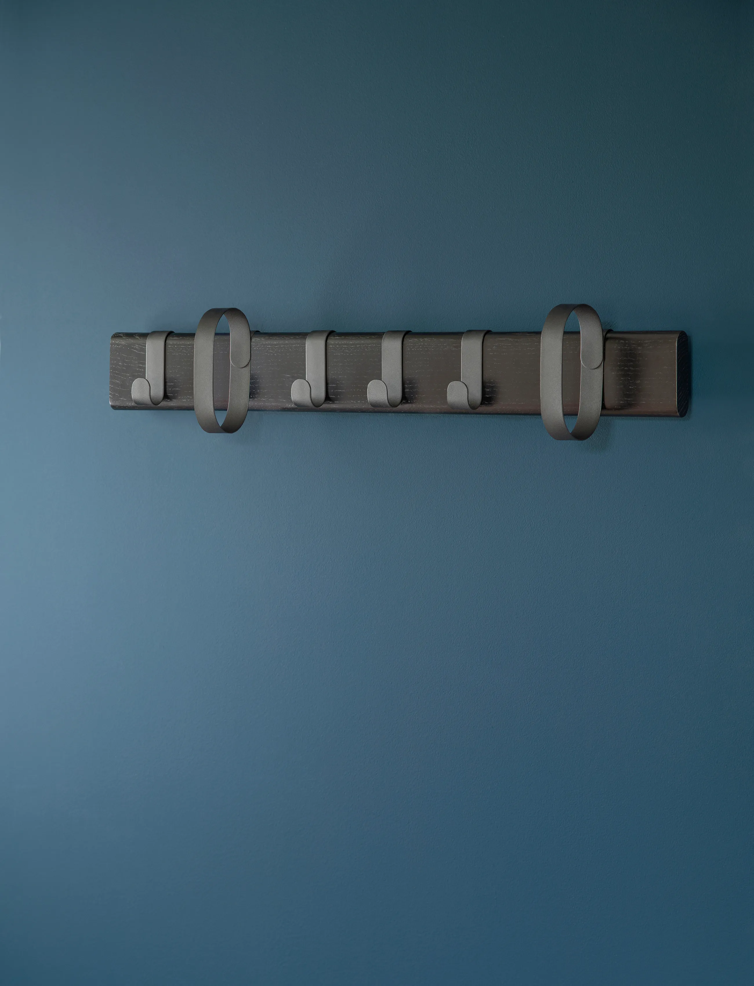 Novoform Fluke Coat Rack, L75 cm, Furniture, Schwarz - Hooks & Racks, Homeware