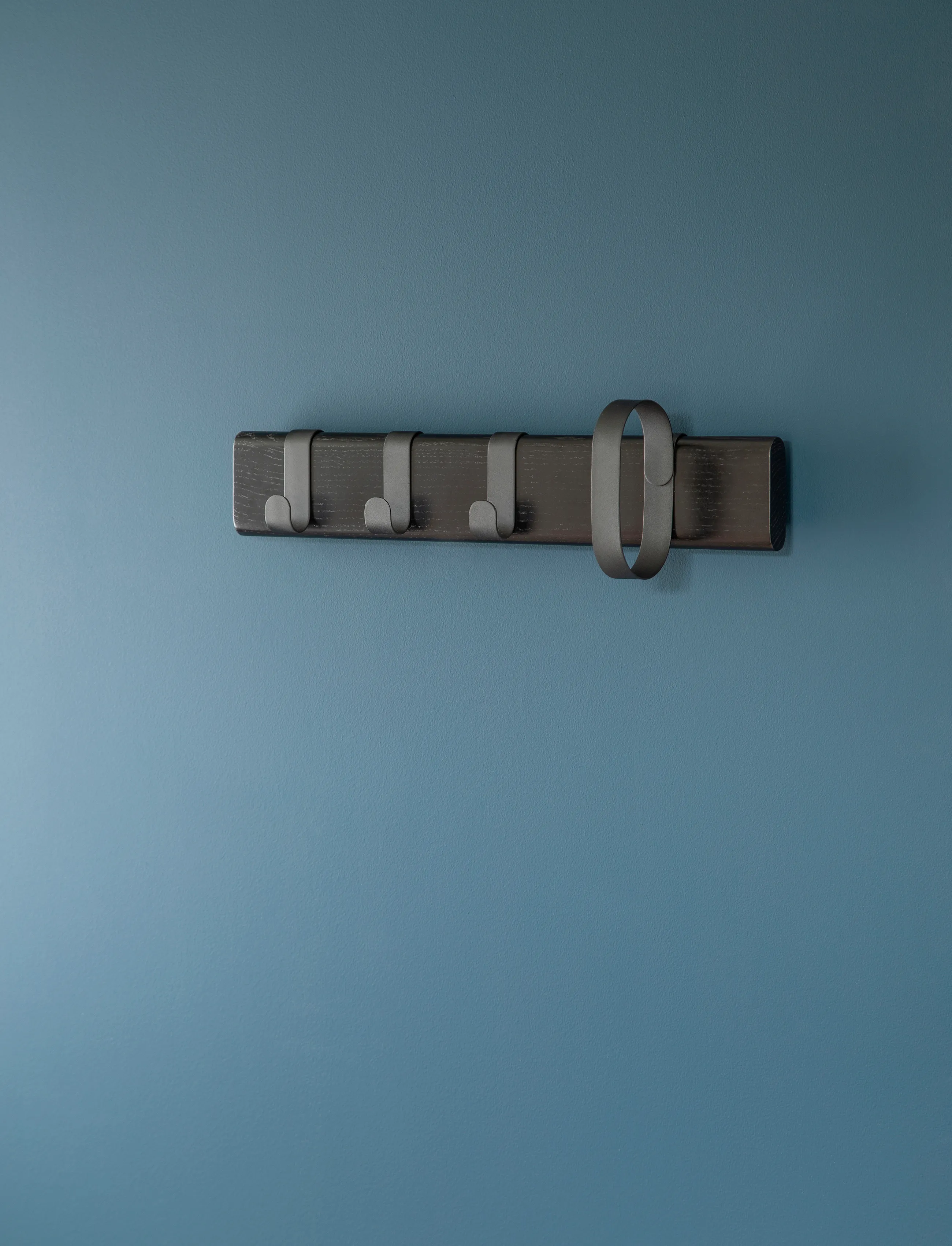 Novoform Fluke Coat Rack, L:50 cm, Furniture, Schwarz - Hooks & Racks, Homeware