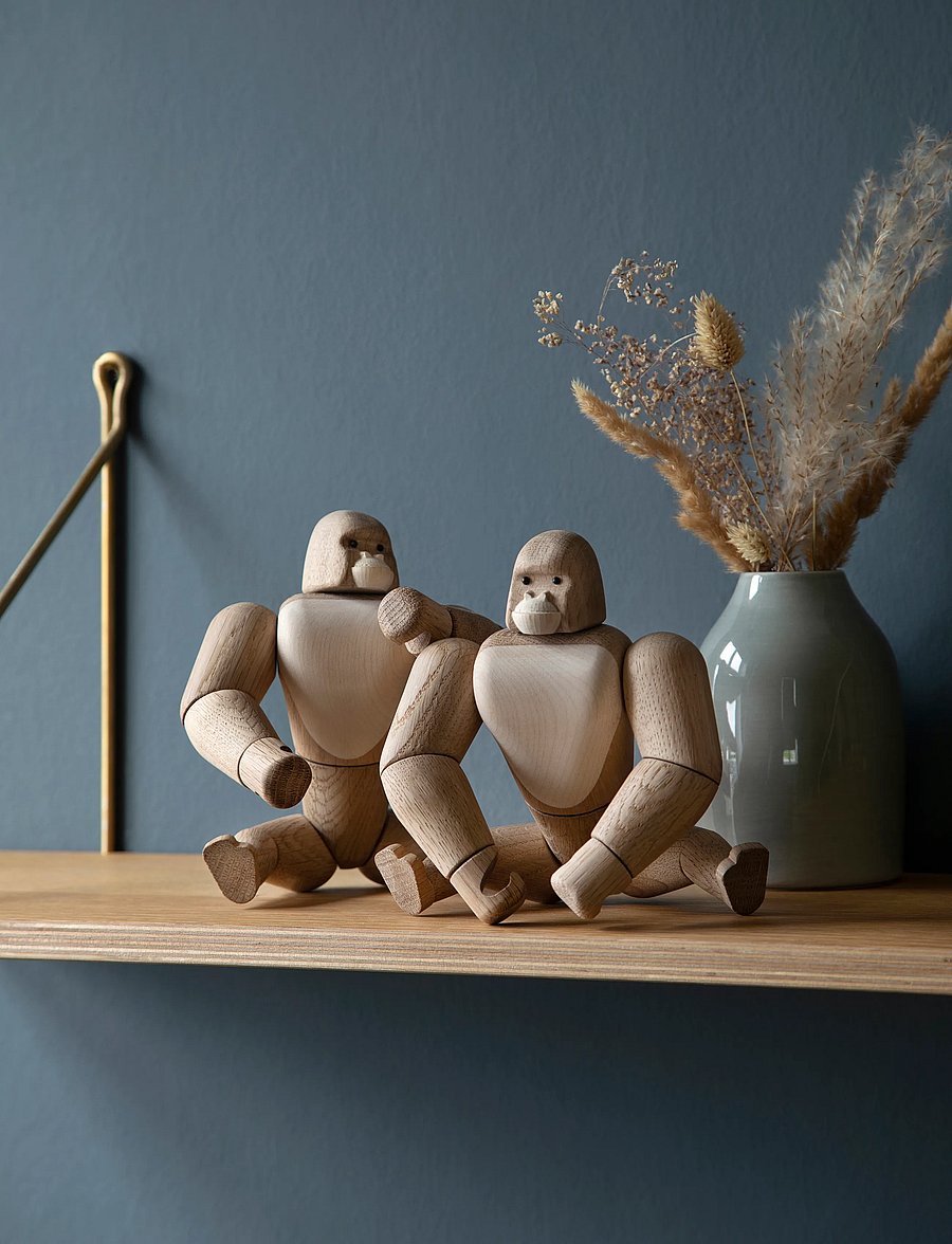 Novoform - Gorilla - holzfiguren - natural - 5