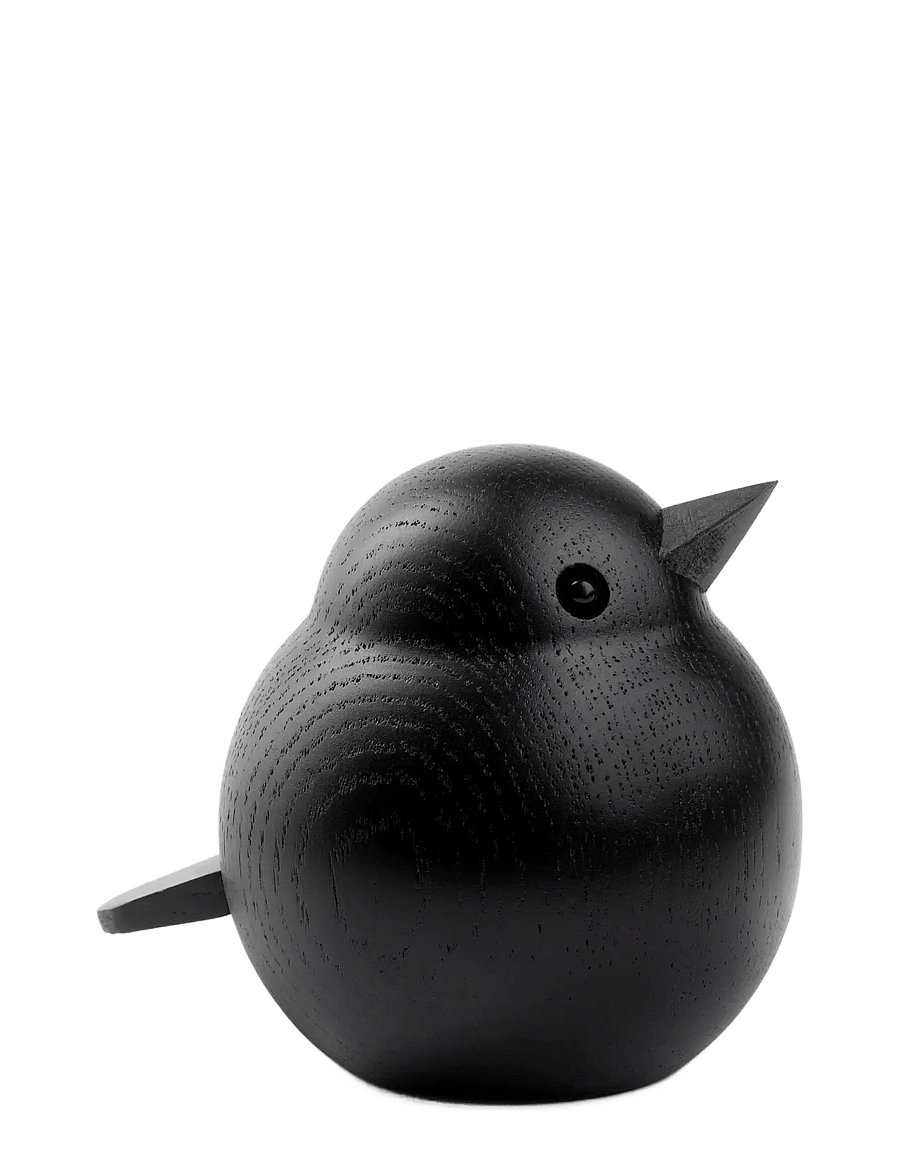 Novoform - Mama Sparrow - holzfiguren - black stained - 0