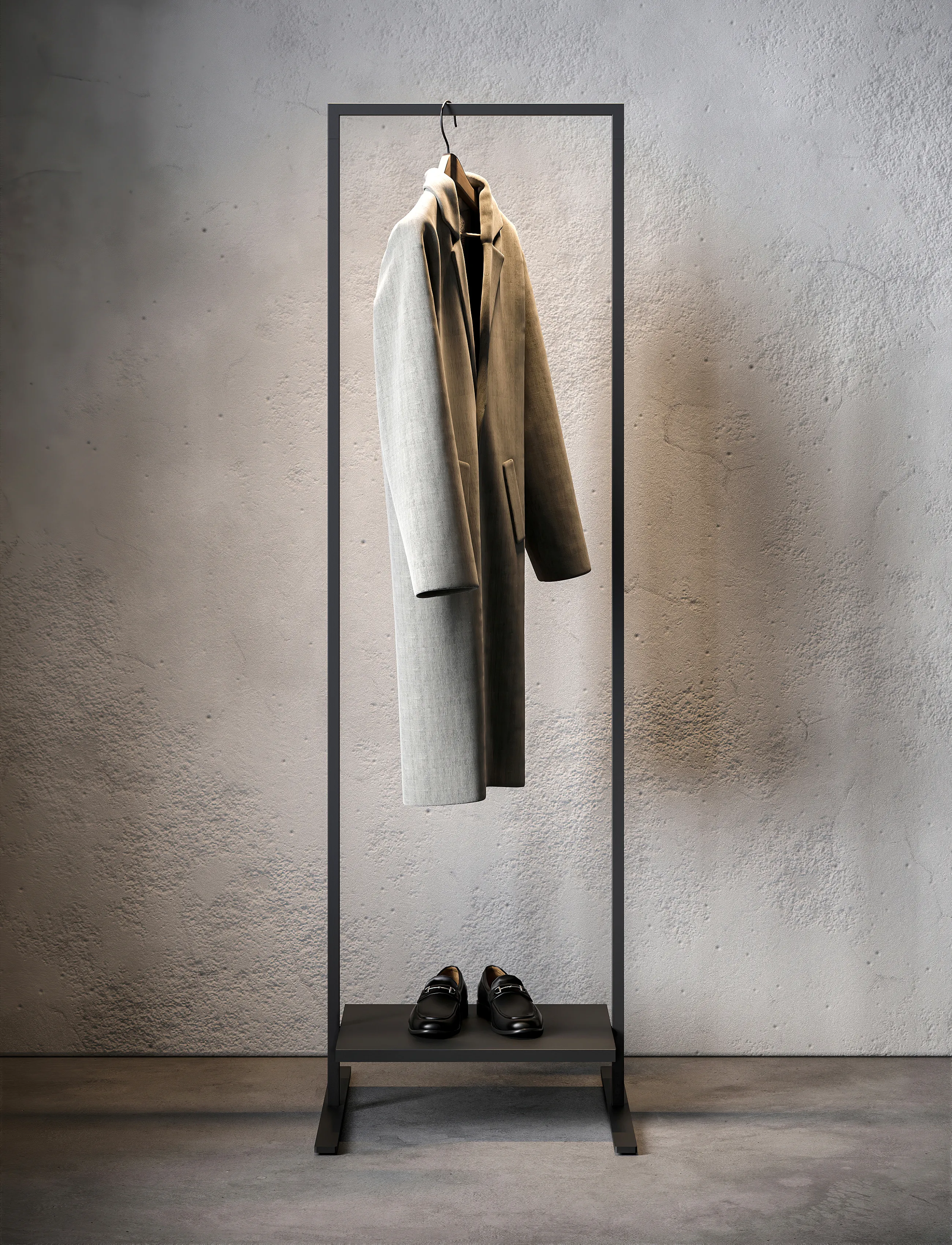 Novoform - Marco clothes rack 50 cm - vaatekoukut - black - 3