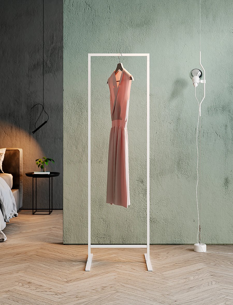 Novoform - Marco clothes rack 50 cm - kleiderhaken & kleiderbügel - white - 1