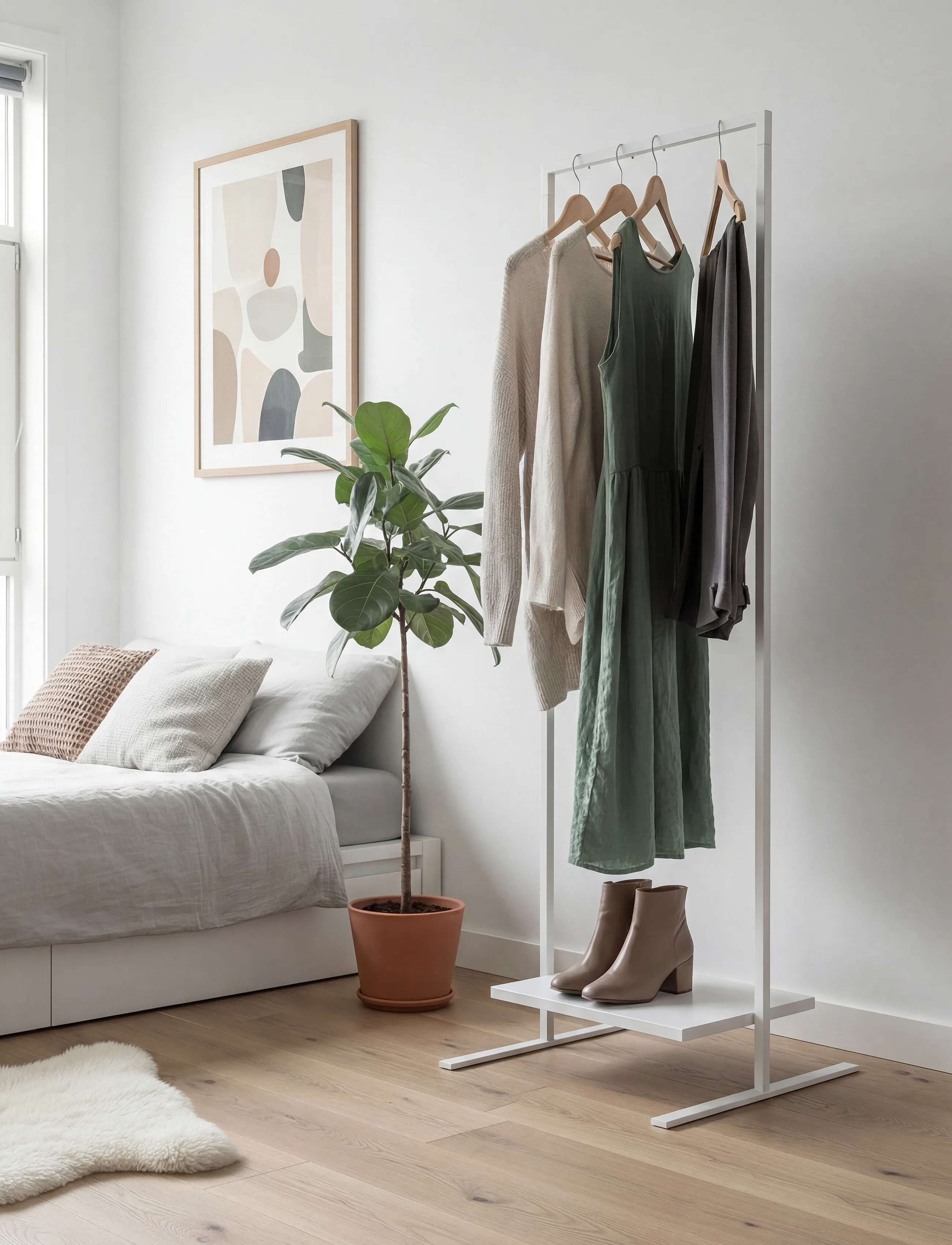 Novoform - Marco clothes rack 50 cm - knagerækker - white - 3
