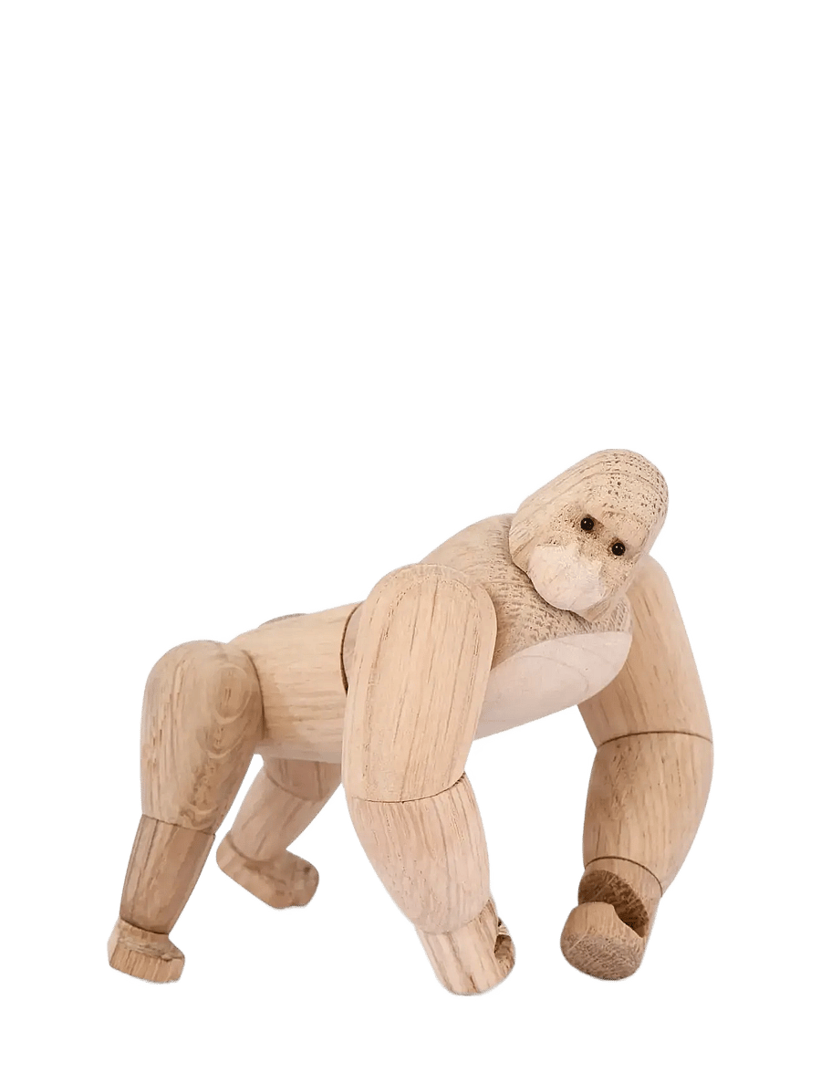 Novoform - Mini gorilla - puust kujukesed - natural - 0