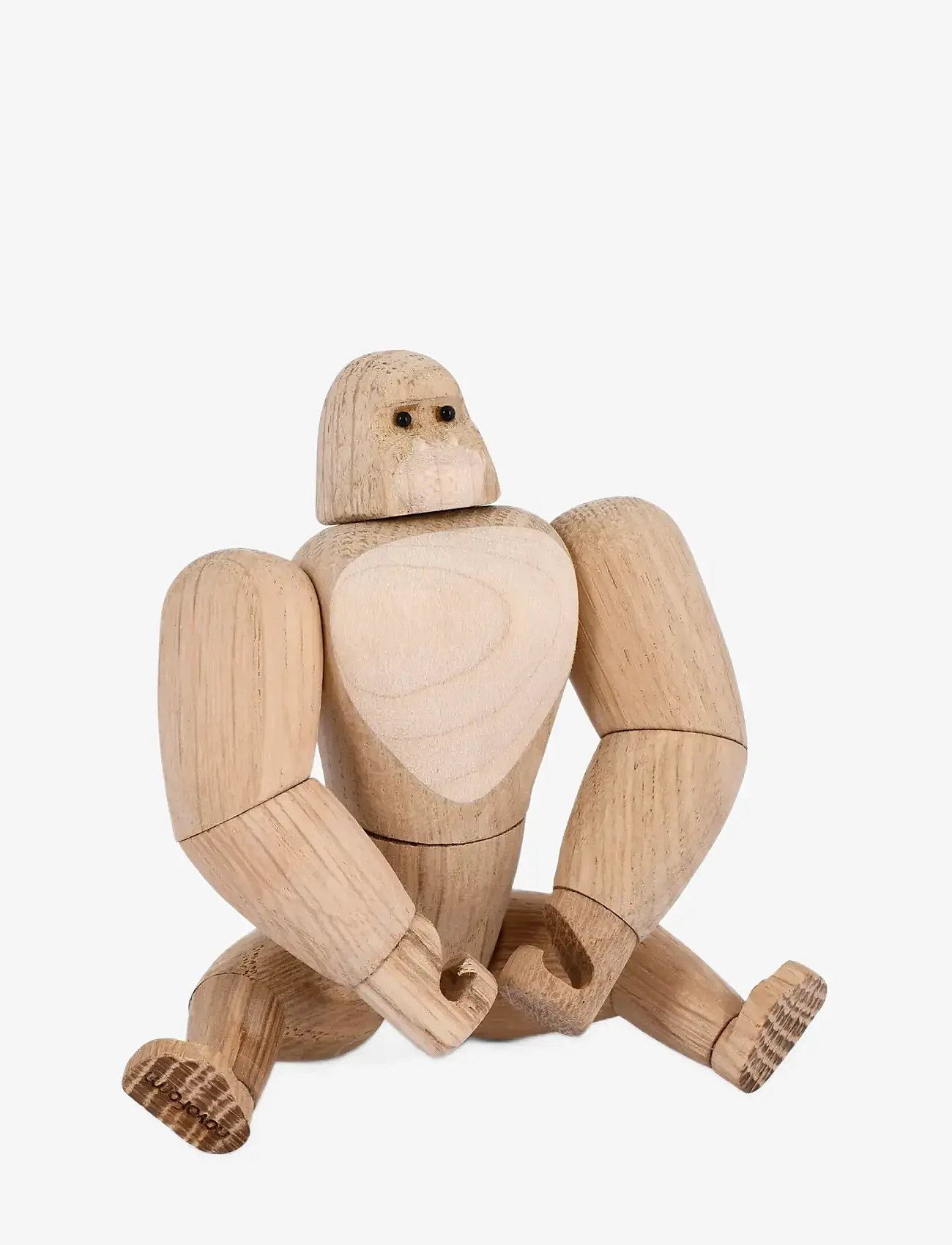 Novoform - Mini gorilla - træfigurer - natural - 1