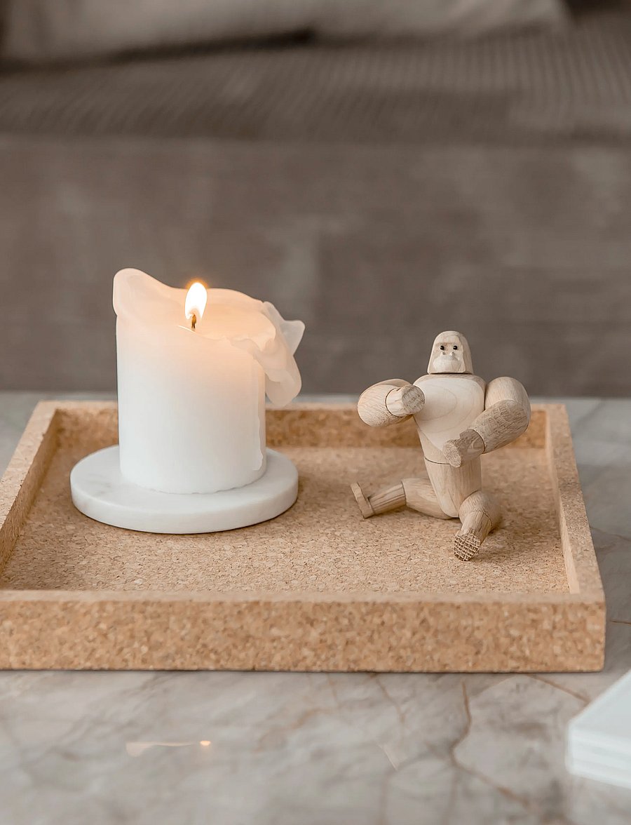 Novoform - Mini gorilla - puust kujukesed - natural - 3