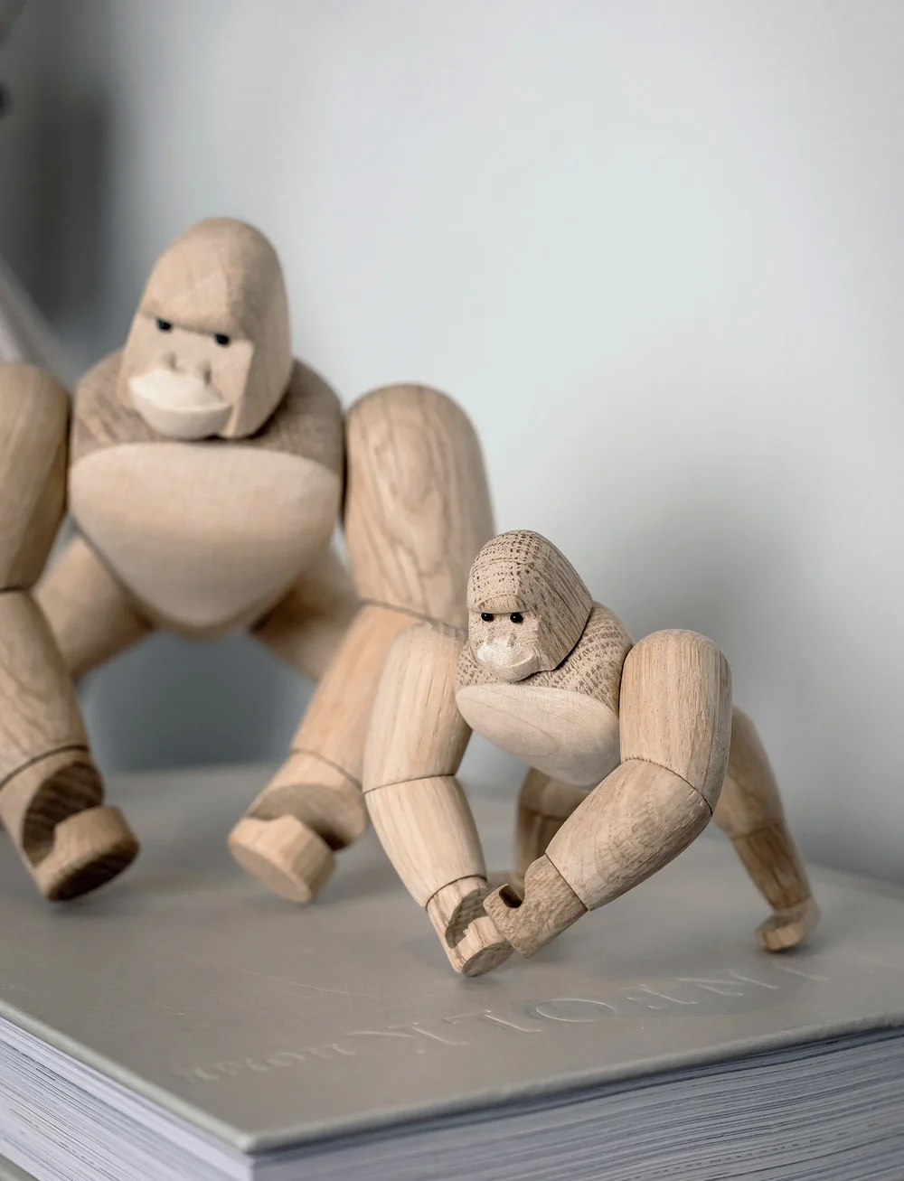 Novoform - Mini gorilla - holzfiguren - natural - 5