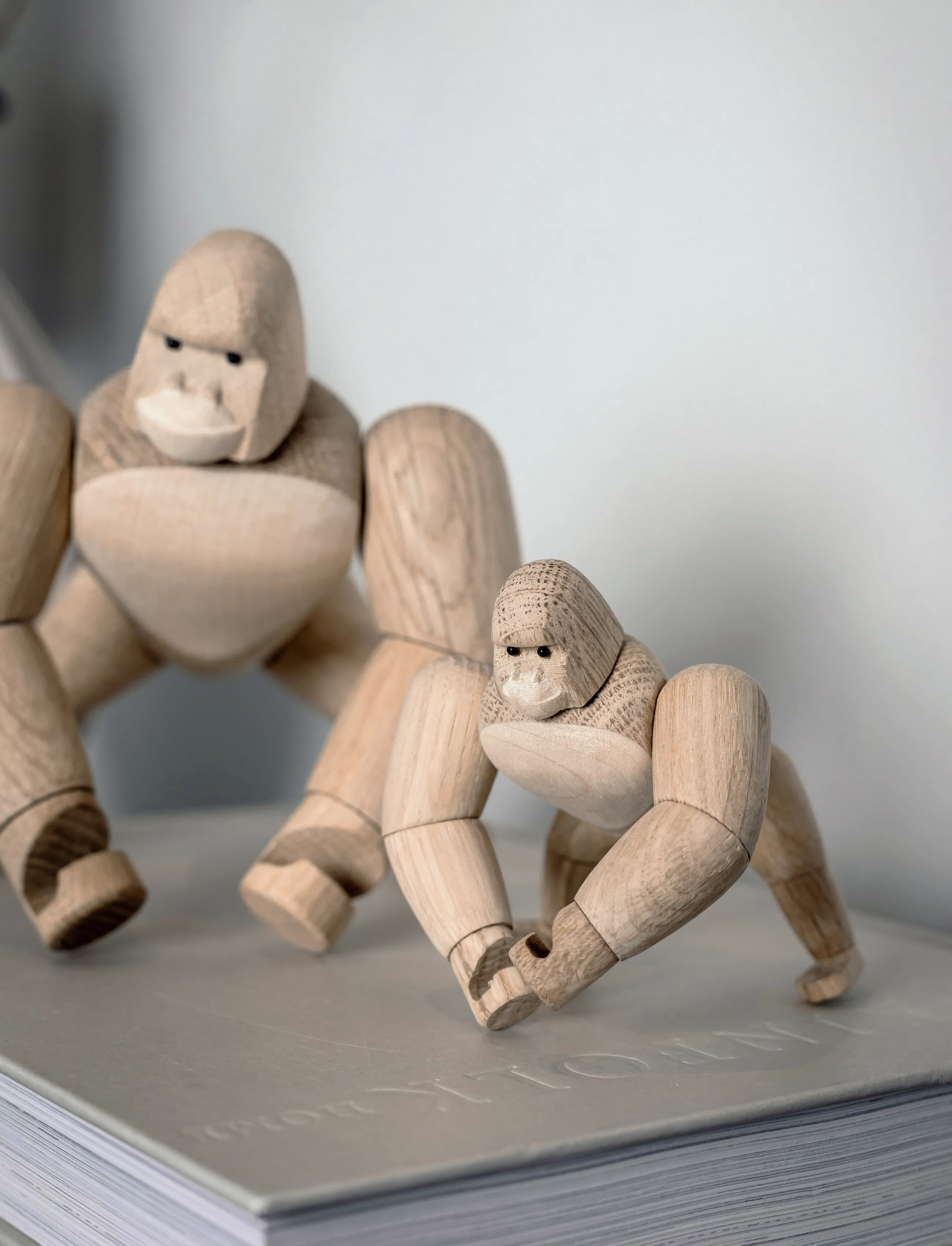 Novoform - Mini gorilla - puukoristeet - natural - 5