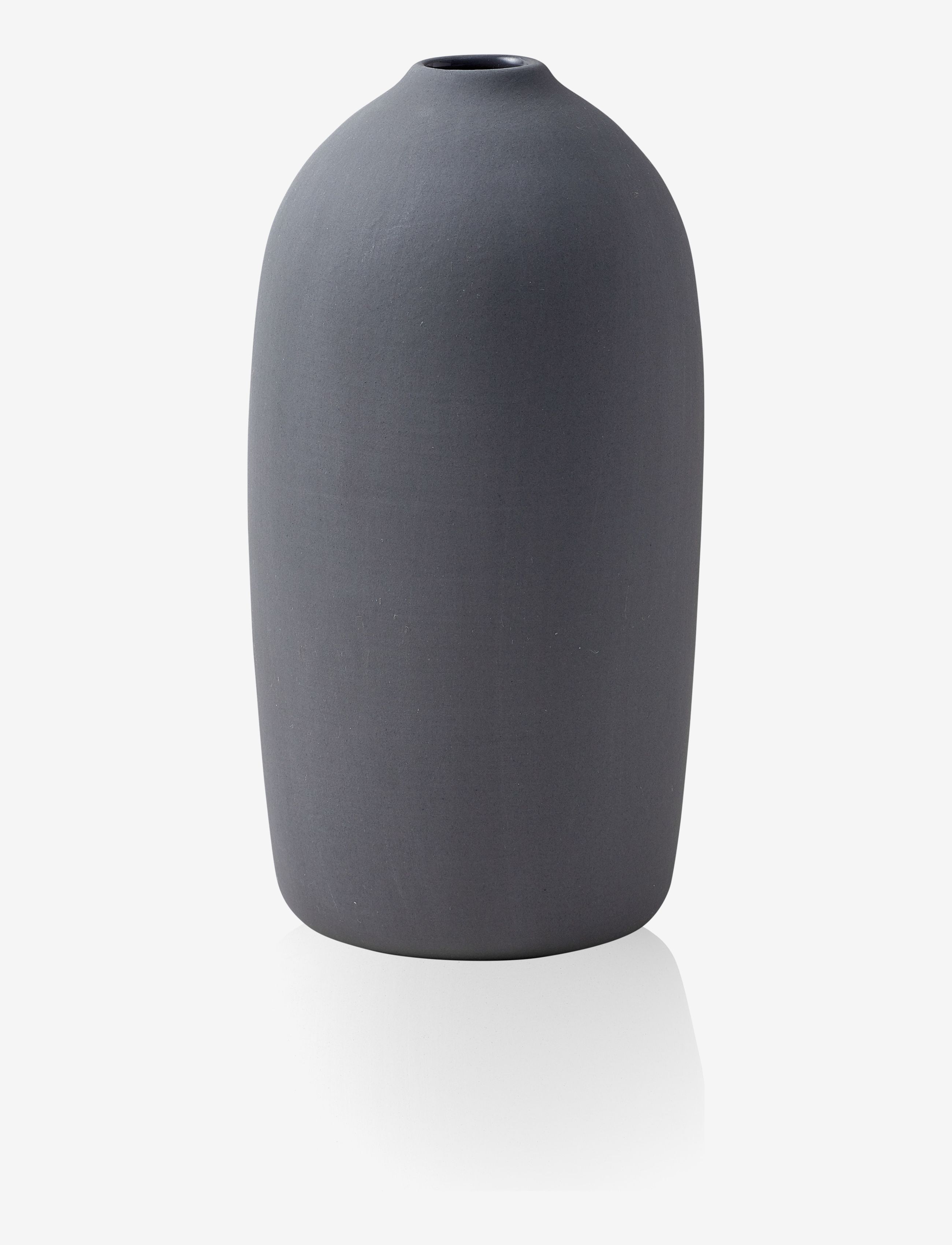 Novoform Raw Vase, H20 cm, Grey, Vaser > Store Vaser, Unisex