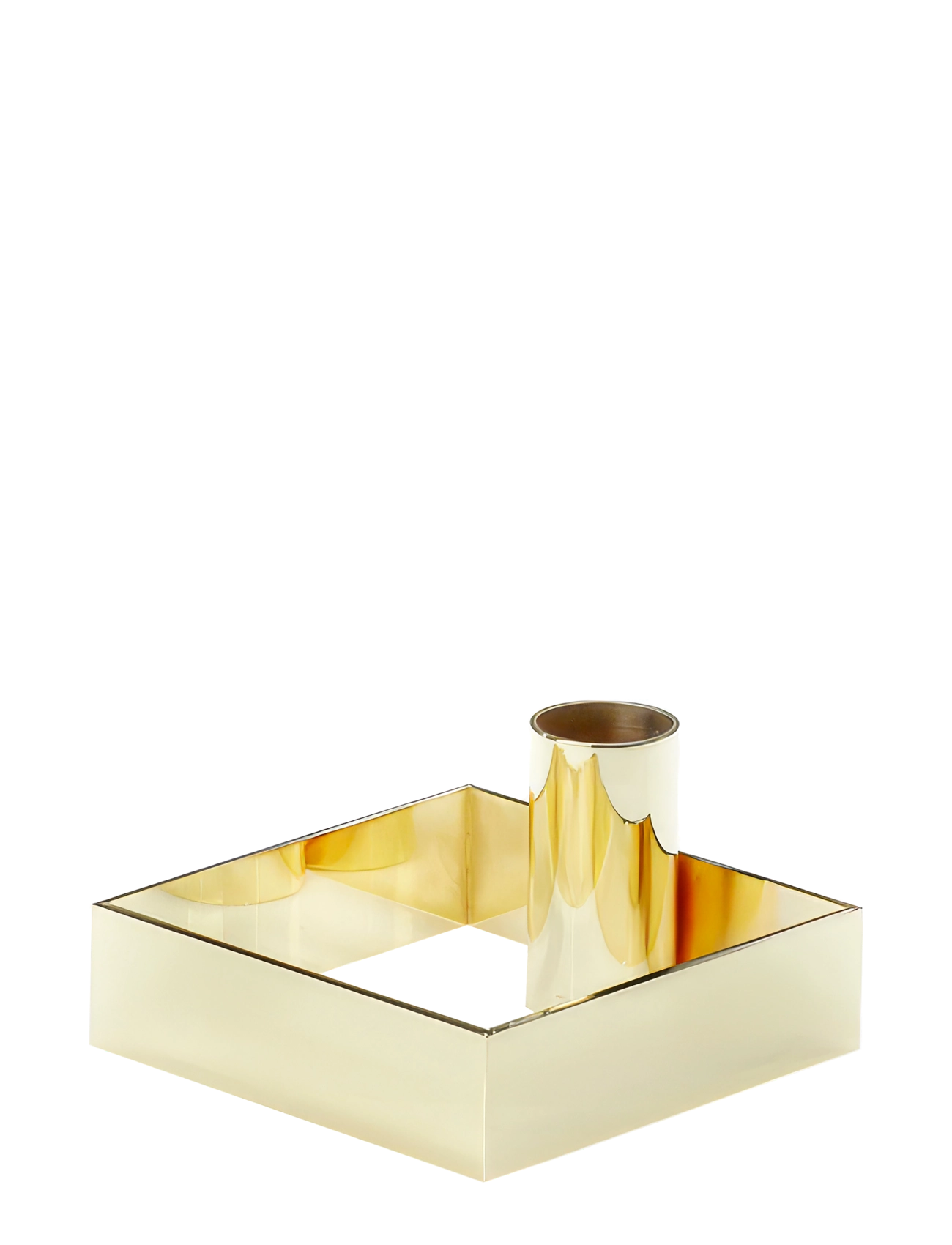 Novoform - EDGE candle holder - brass - 2