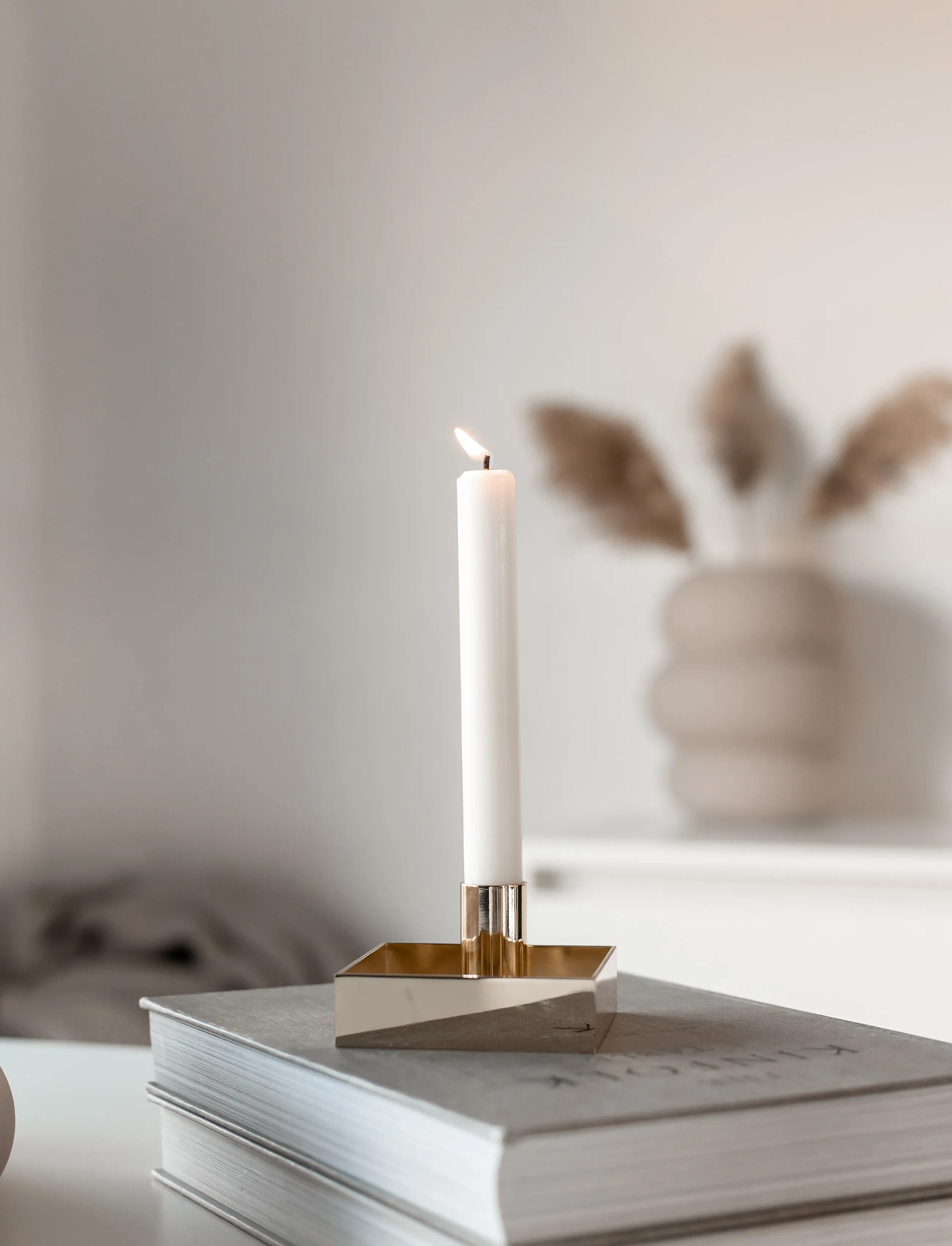 Novoform - EDGE candle holder - brass - 3