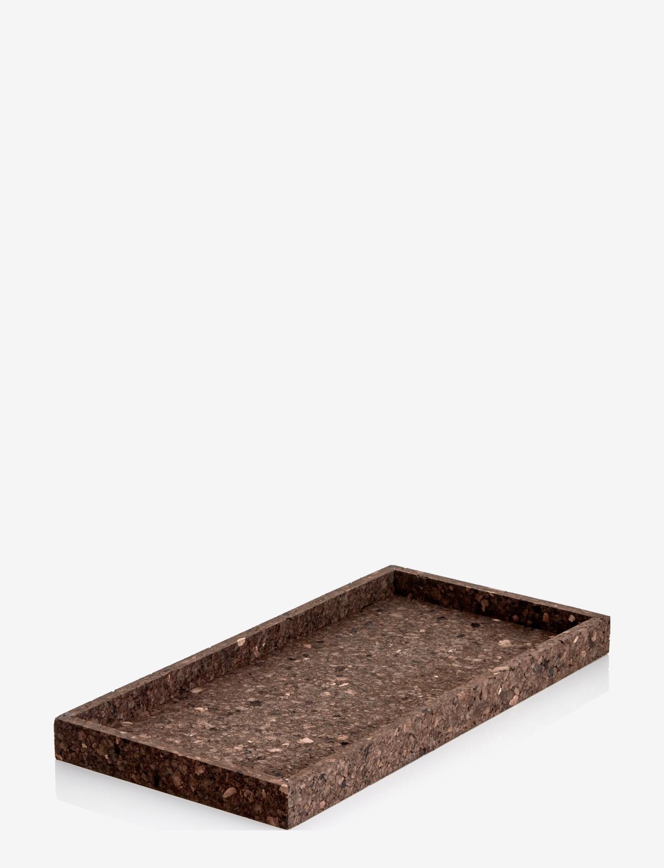 Novoform - CORK TRAY rektangulær korkbakke - køb efter pris - brown - 0