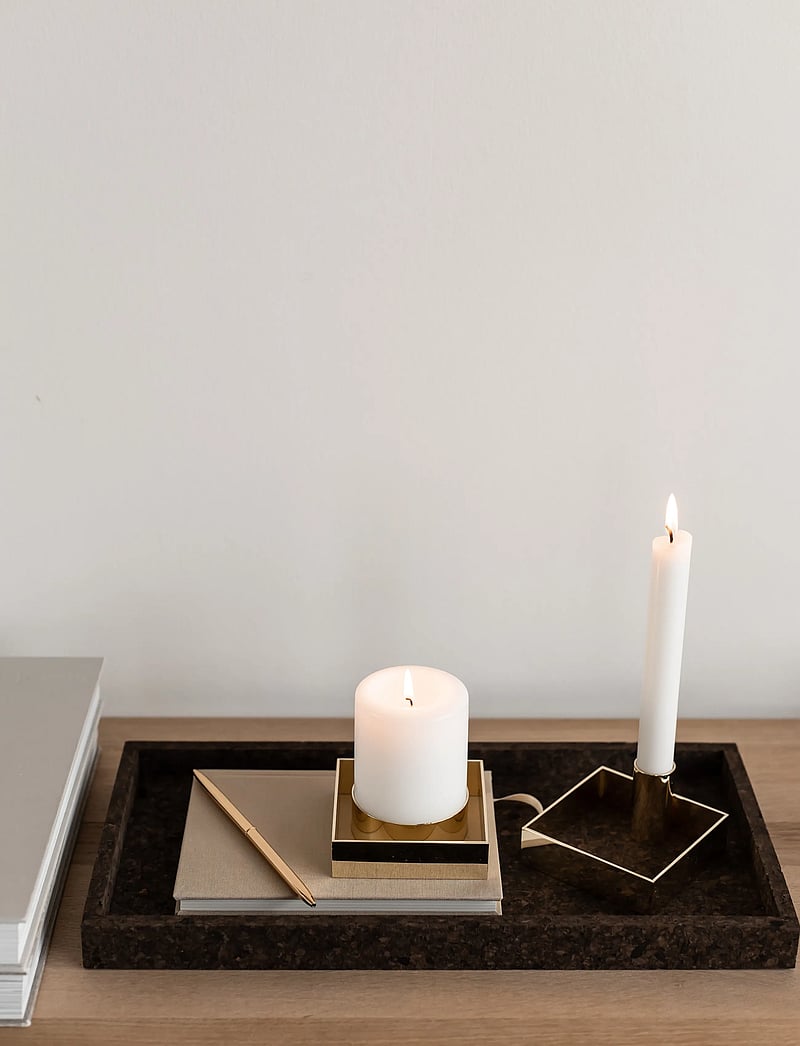 Novoform - CORK TRAY rectangular - plats décoratifs - brown - 0