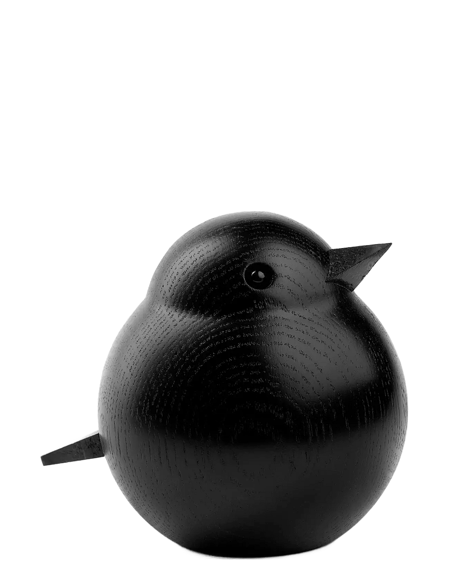 Novoform - Papa Sparrow - holzfiguren - black stained - 0