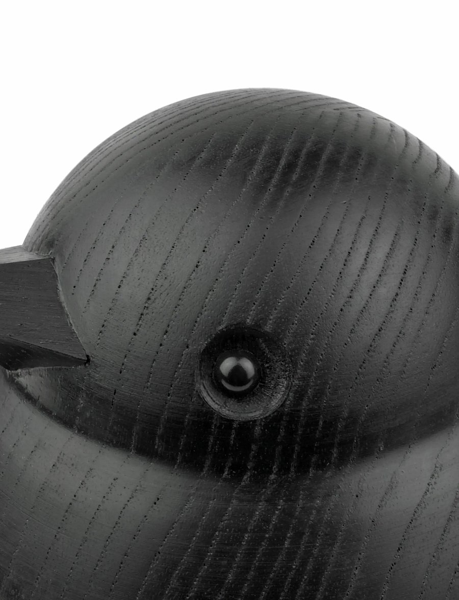 Novoform - Papa Sparrow - holzfiguren - black stained - 5