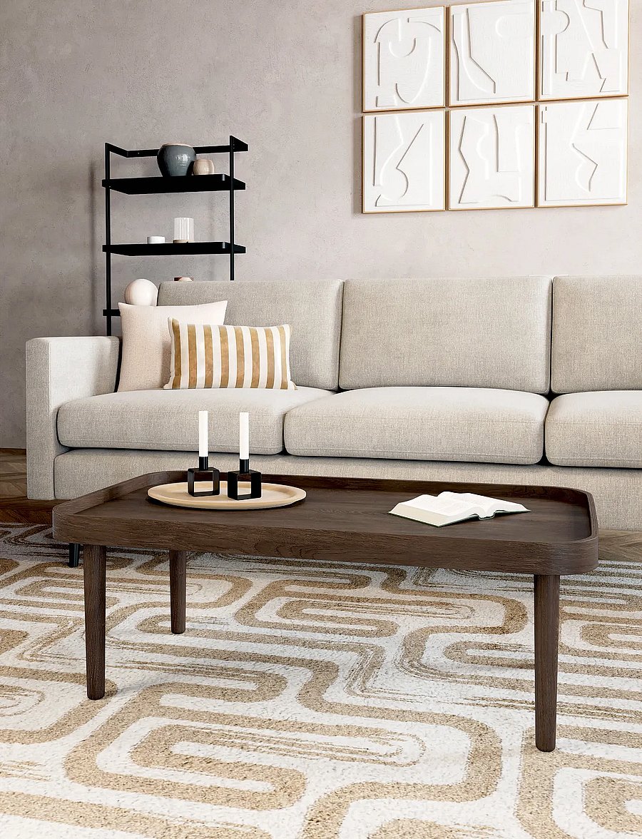 Novoform - Serena coffee table - tische - dark stained oak - 1