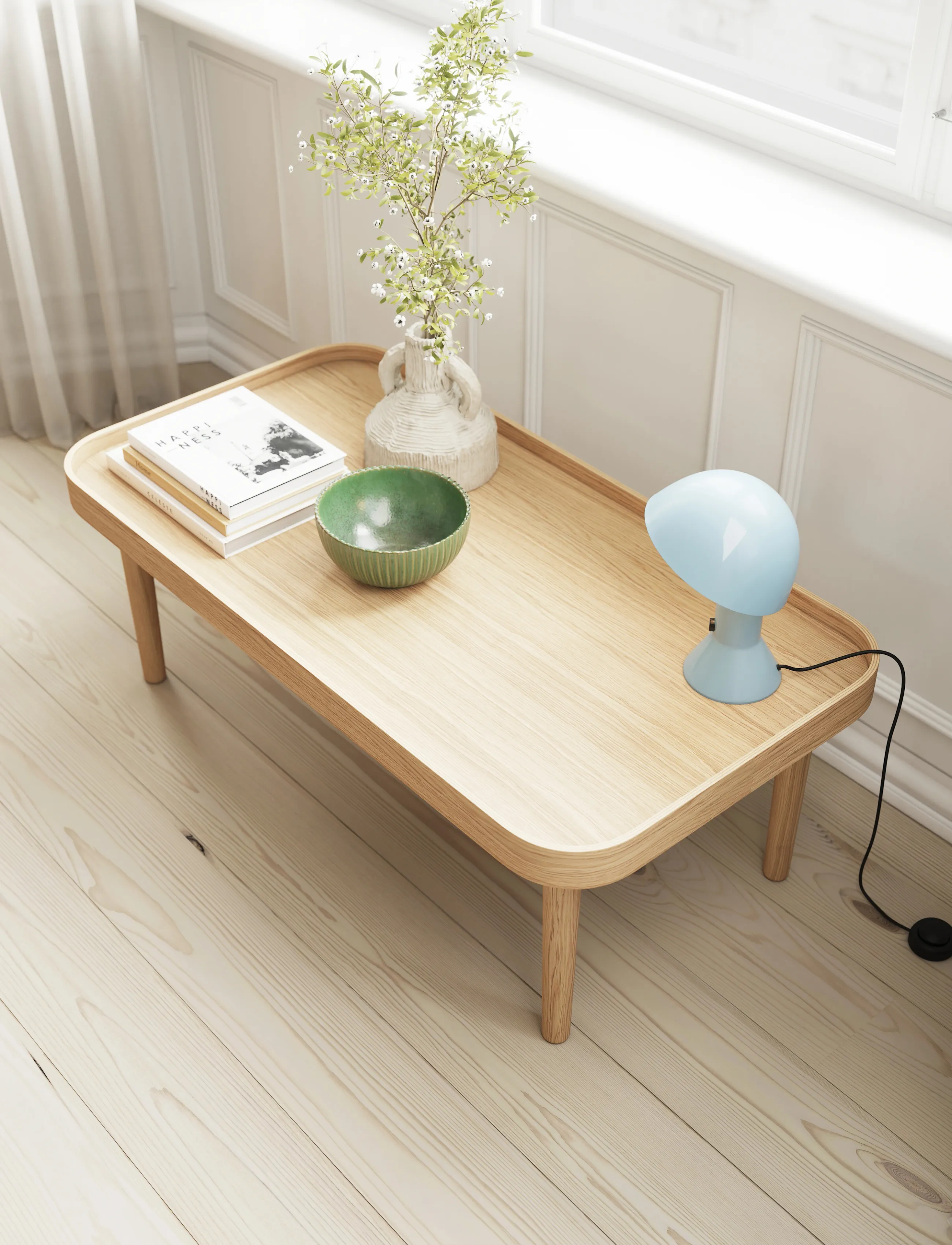 Novoform Serena Coffee Table, One Size, Borde > Sofaborde, Unisex