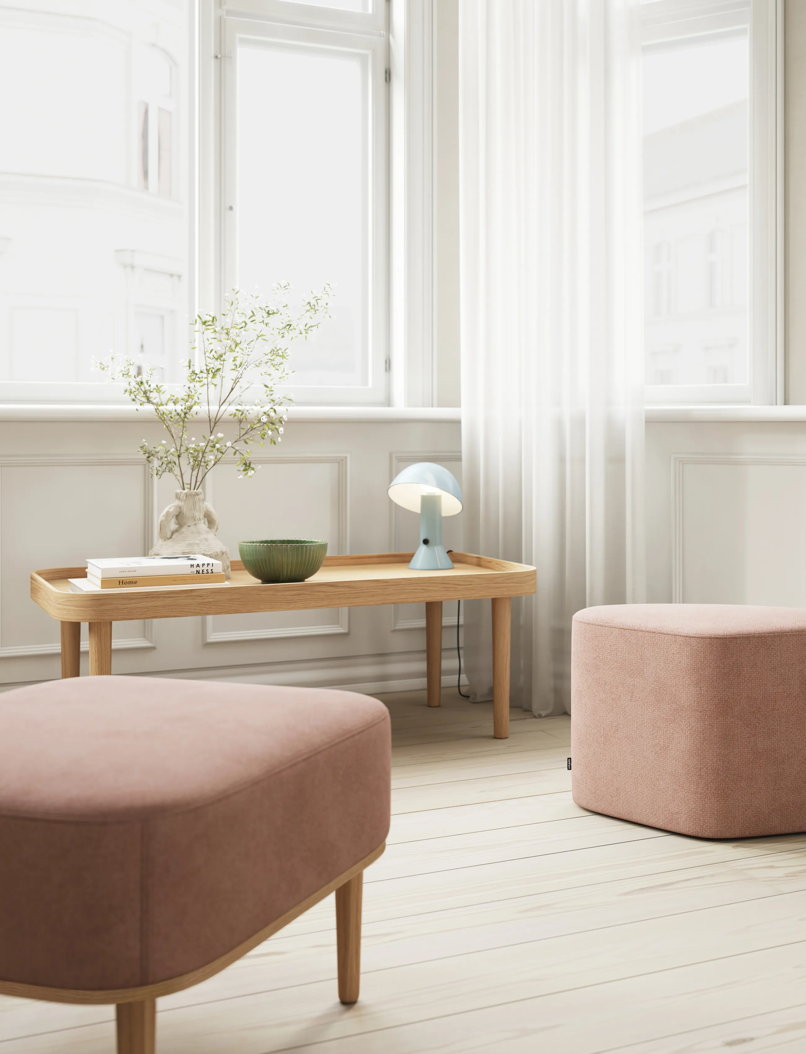 Novoform - Serena coffee table - borde - natural oak - 3