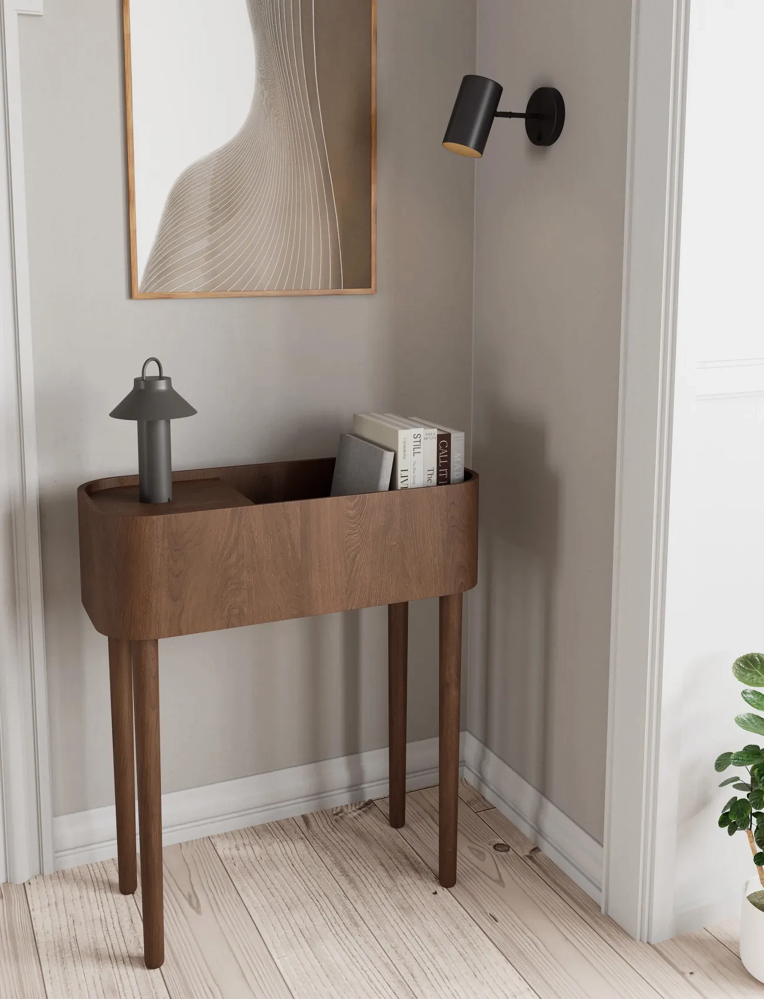Novoform Serena Console Table, One Size, Tables, Braun - Side Tables & Small Homeware