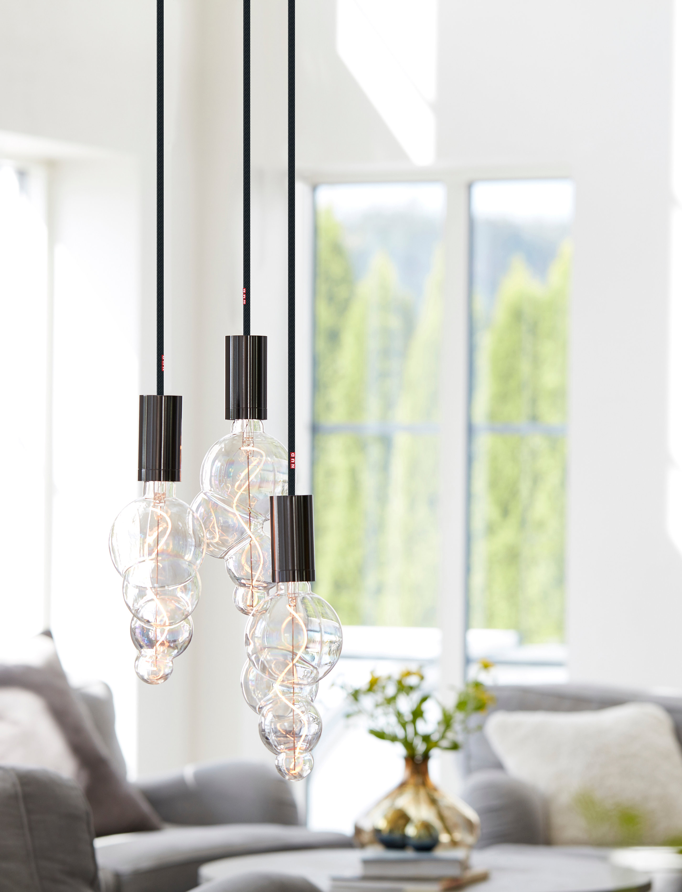 NUD Collection - LED Bubble - dimmbar - clear - 3