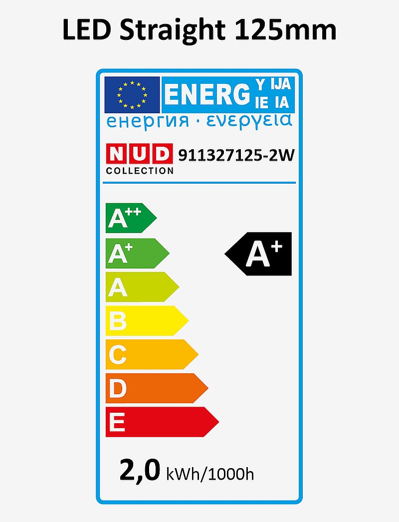 NUD Collection - LED Straight - die niedrigsten preise - clear - 1