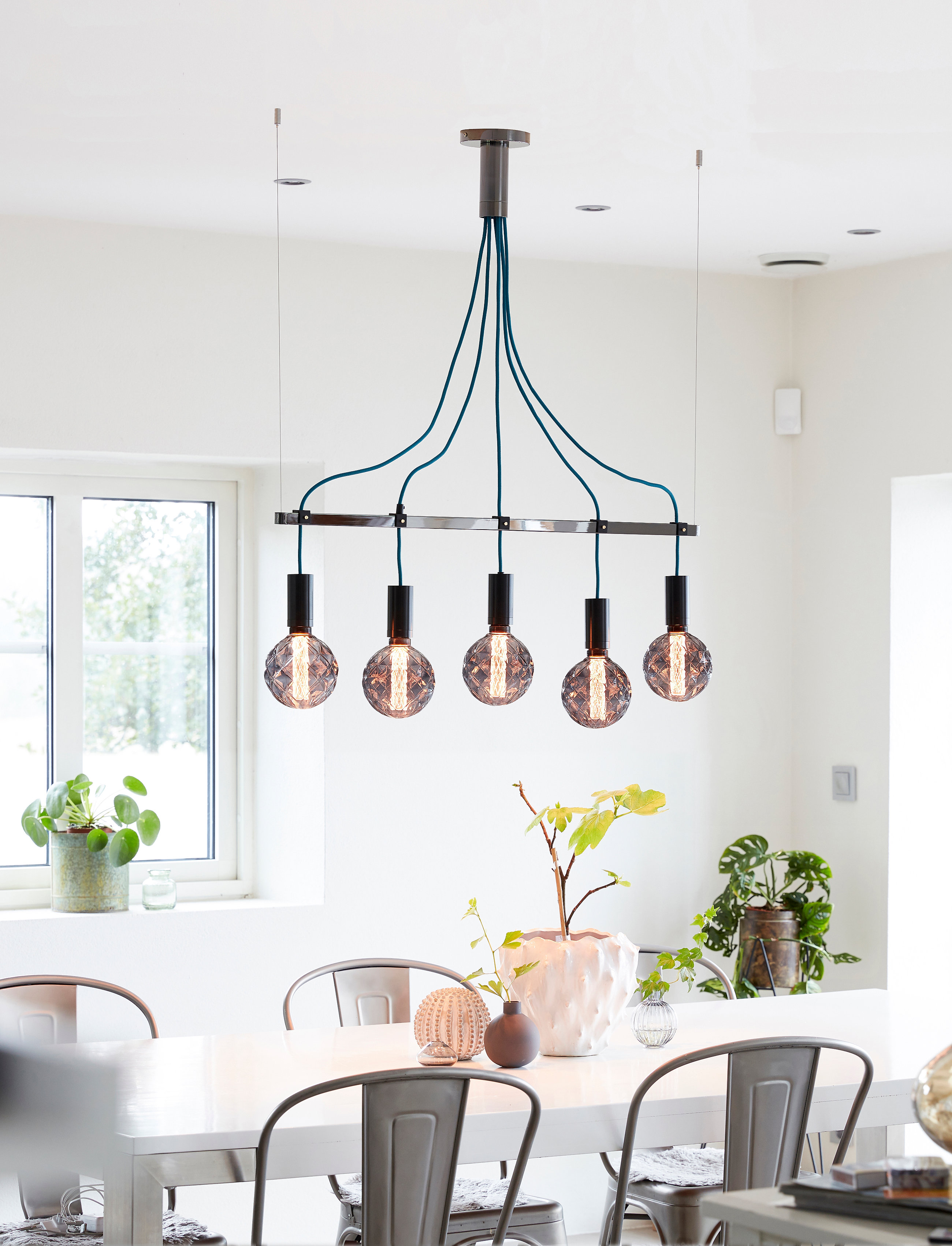 NUD Collection - LED Romb Black - dimmbar - smoked - 3