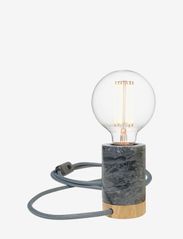 NUD Collection - Marble Table Lamp Black - schreibtisch- & tischlampen - black - 0