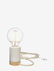 NUD Collection - Marble Table Lamp White - schreibtisch- & tischlampen - white - 0