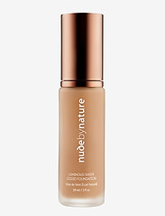 Nude by Nature - LUMINOUS SHEER LIQUID FOUNDATION - foundation - w3 natural beige - 0