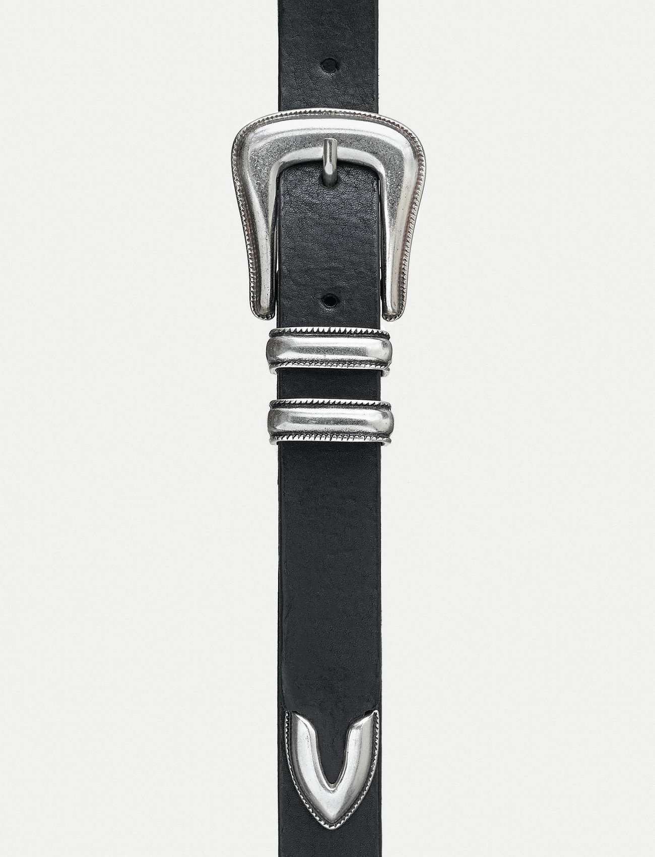 Nudie Jeans Western Silver Belt - - 70 CM 1