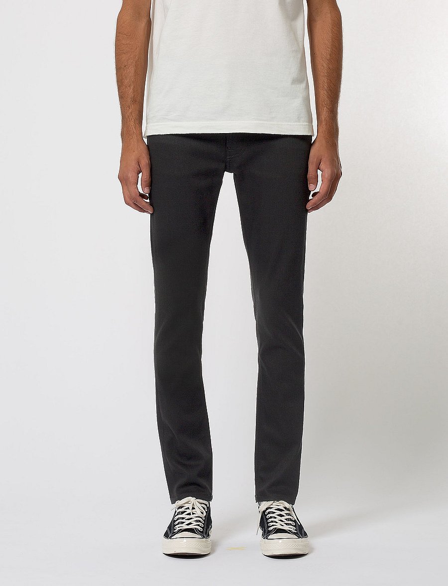 Nudie Jeans - Lean Dean - slim jeans - dry ever black - 0