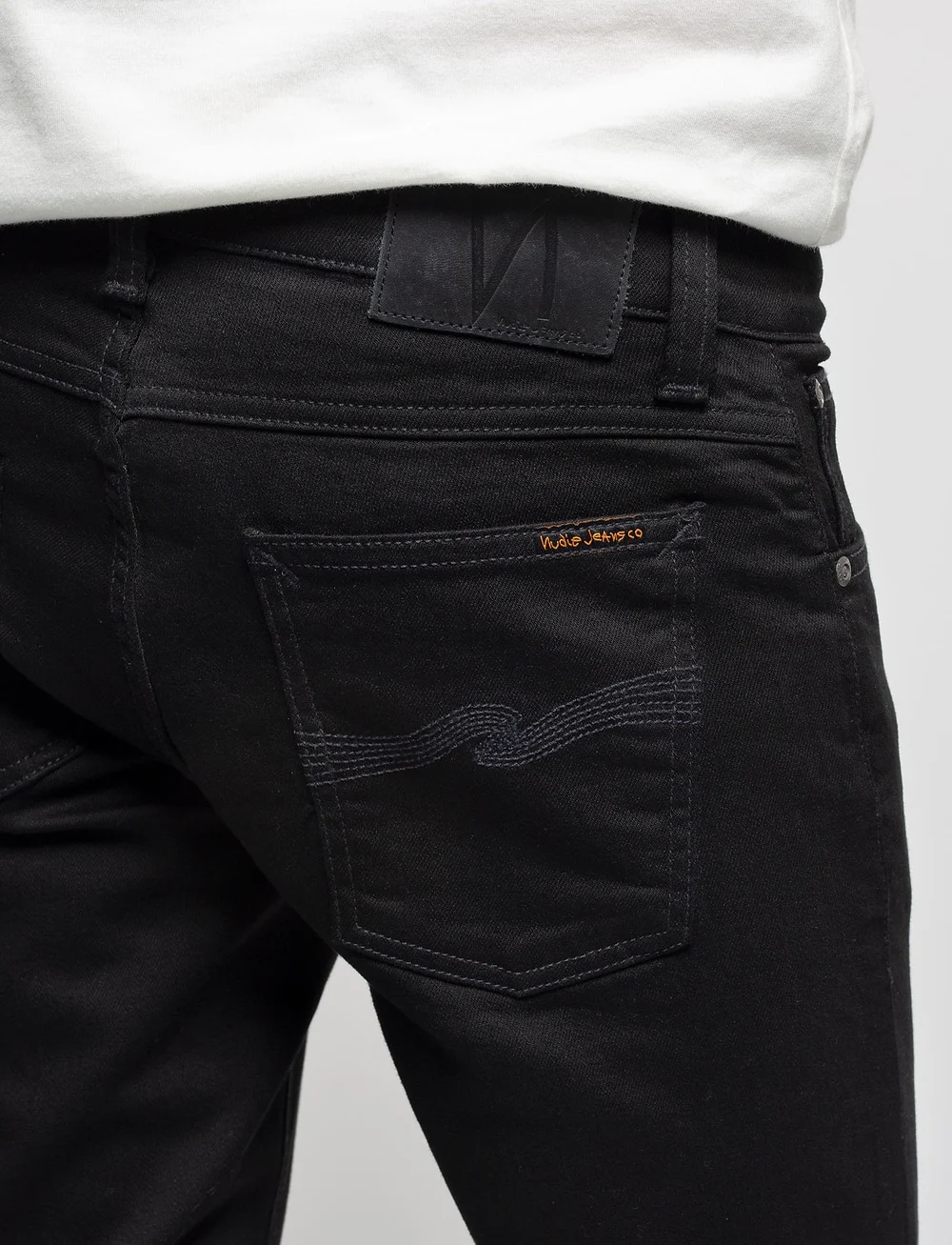 Nudie Jeans - Tight Terry - skinny jeans - ever black - 4