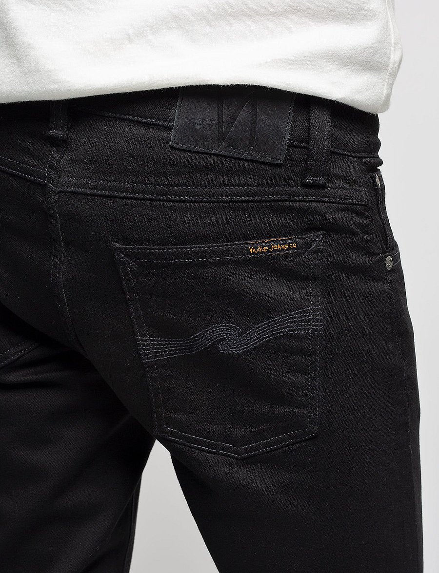 Nudie Jeans - Tight Terry - skinny jeans - ever black - 4