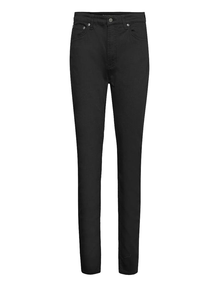 Nudie Jeans - Hightop Tilde - slim fit jeans - everblack - 1