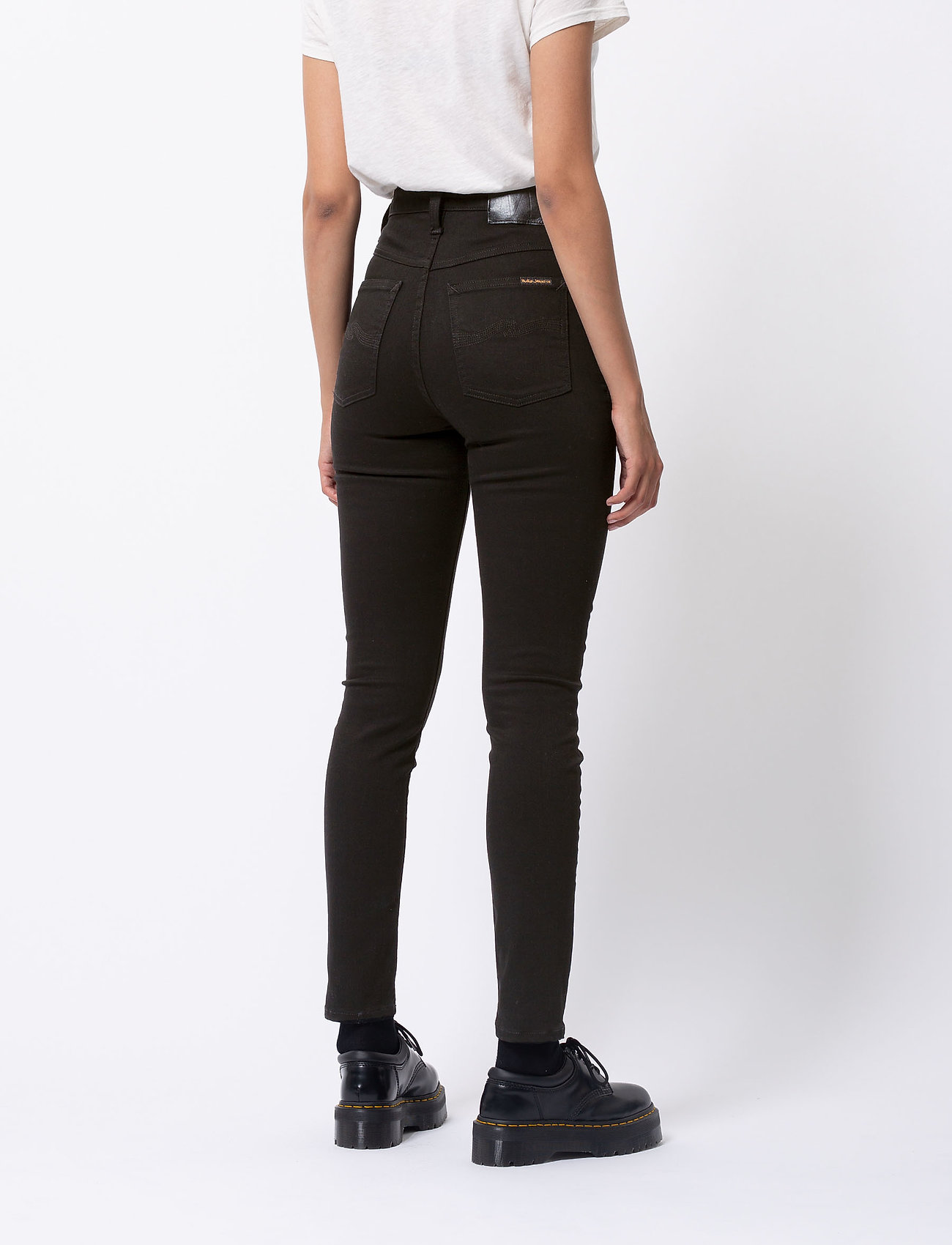 Nudie Jeans - Hightop Tilde - slim fit jeans - everblack - 3