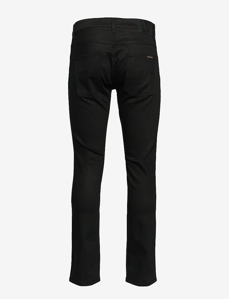 Nudie Jeans - Grim Tim - kitsad teksad - dry ever black - 2