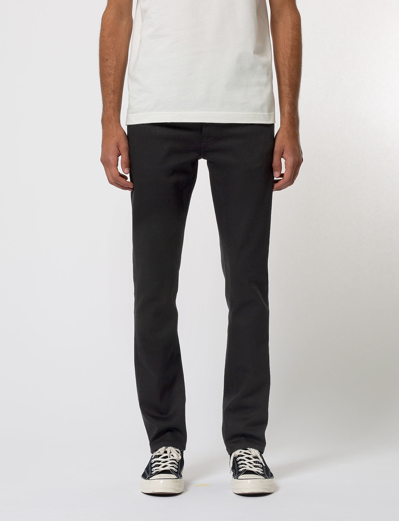 Nudie Jeans Grim Tim - Jeans - DRY EVER BLACK / black