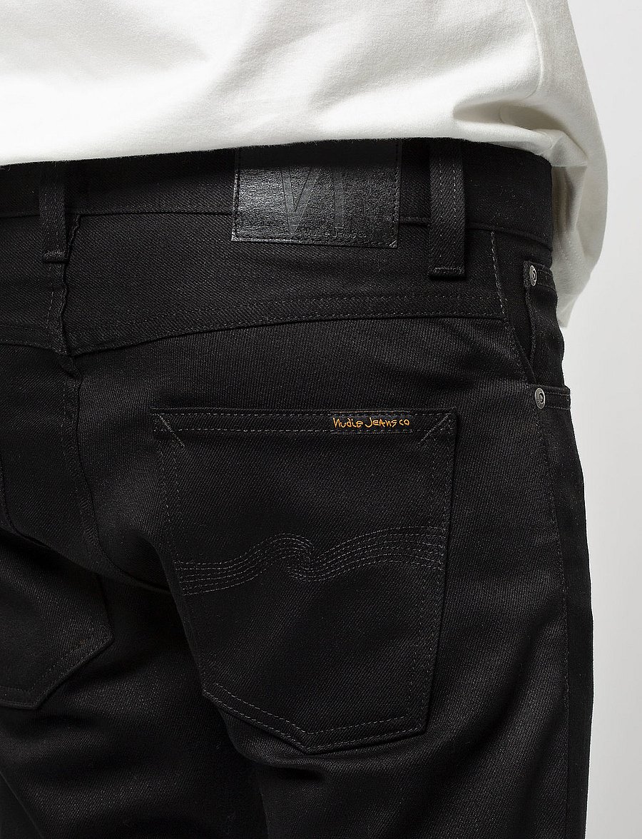 Nudie Jeans - Grim Tim - slim jeans - dry ever black - 4