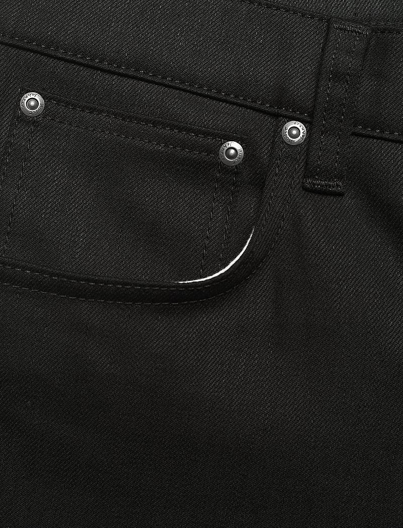 Nudie Jeans - Grim Tim - kitsad teksad - dry ever black - 5