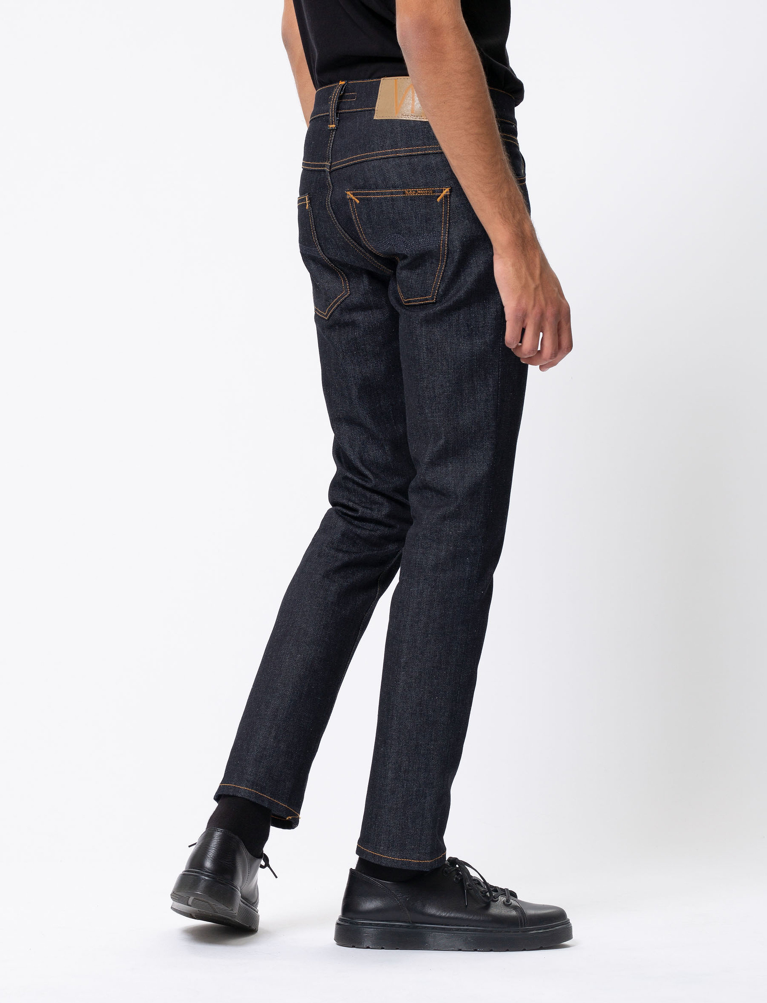 Nudie Jeans - Grim Tim - slim fit -farkut - dry true navy - 3