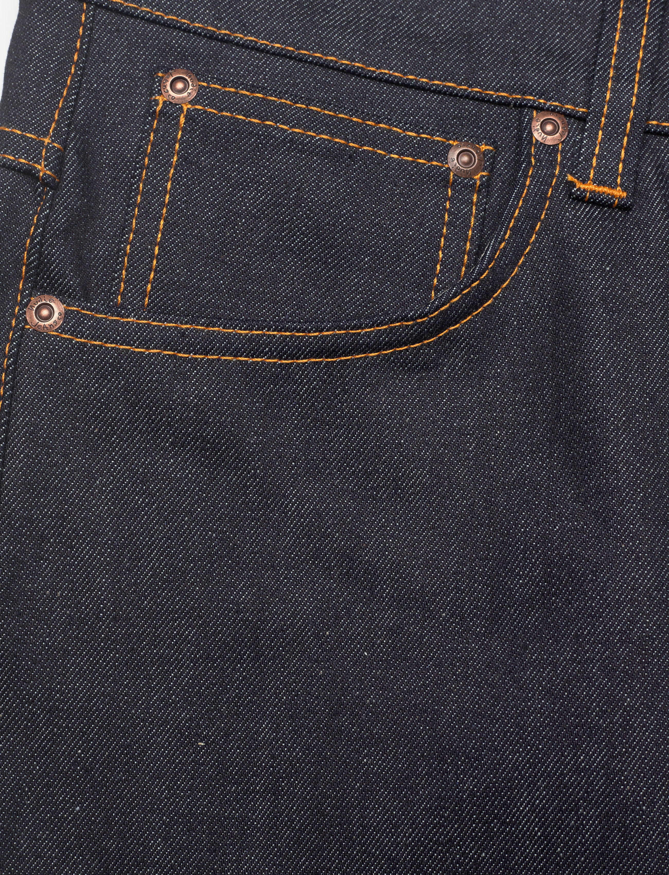 Nudie Jeans - Grim Tim - slim fit -farkut - dry true navy - 5