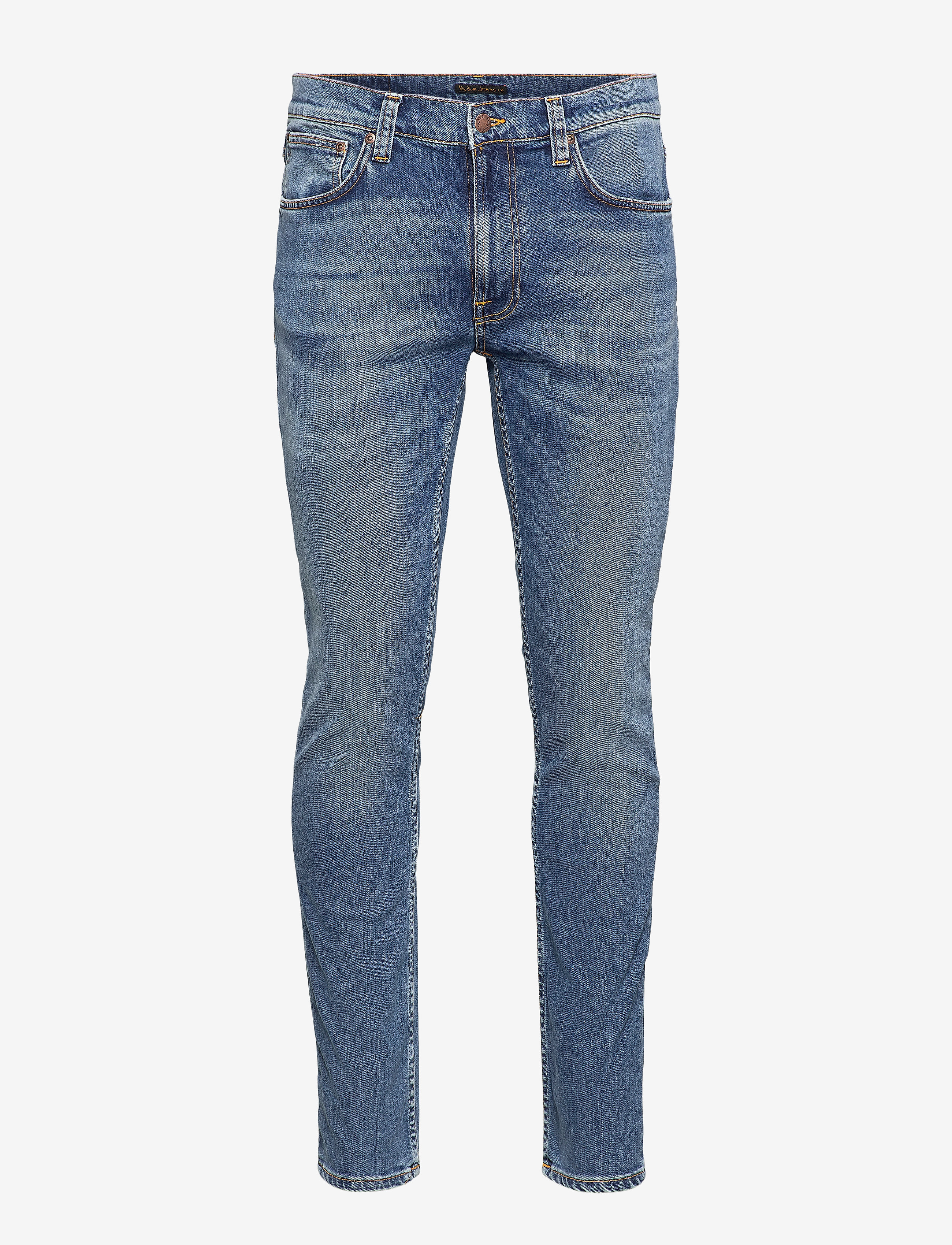 Nudie Jeans Lean Dean - Nudie Jeans - LOST ORANGE / blue