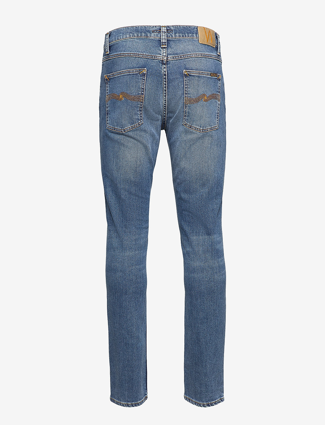 Nudie Jeans - Lean Dean - kitsad teksad - lost orange - 2